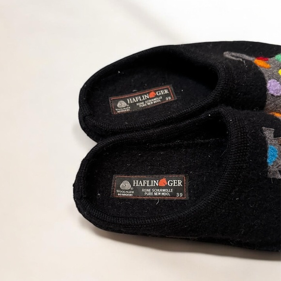 HAFLINGER Doggy Wool Slippers size 39 - Picture 5 of 7